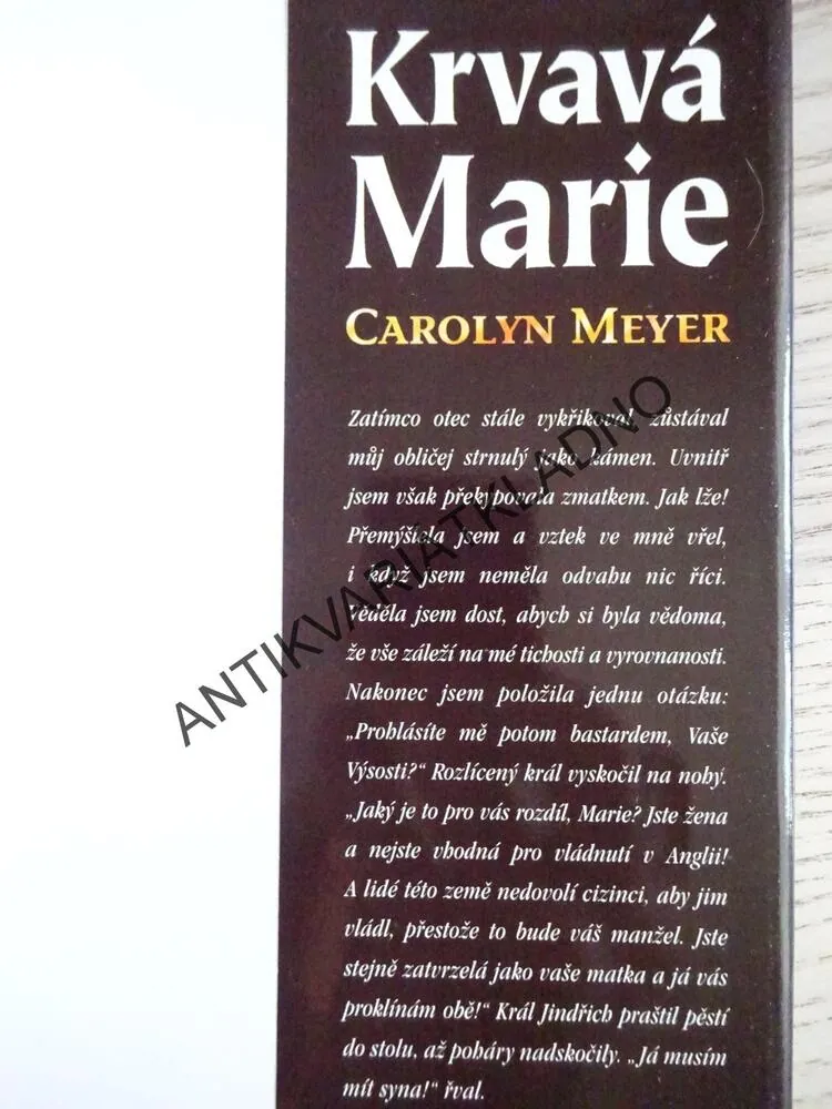 KRVAVÁ MARIE, CAROLYN MEYEROVÁ, **an