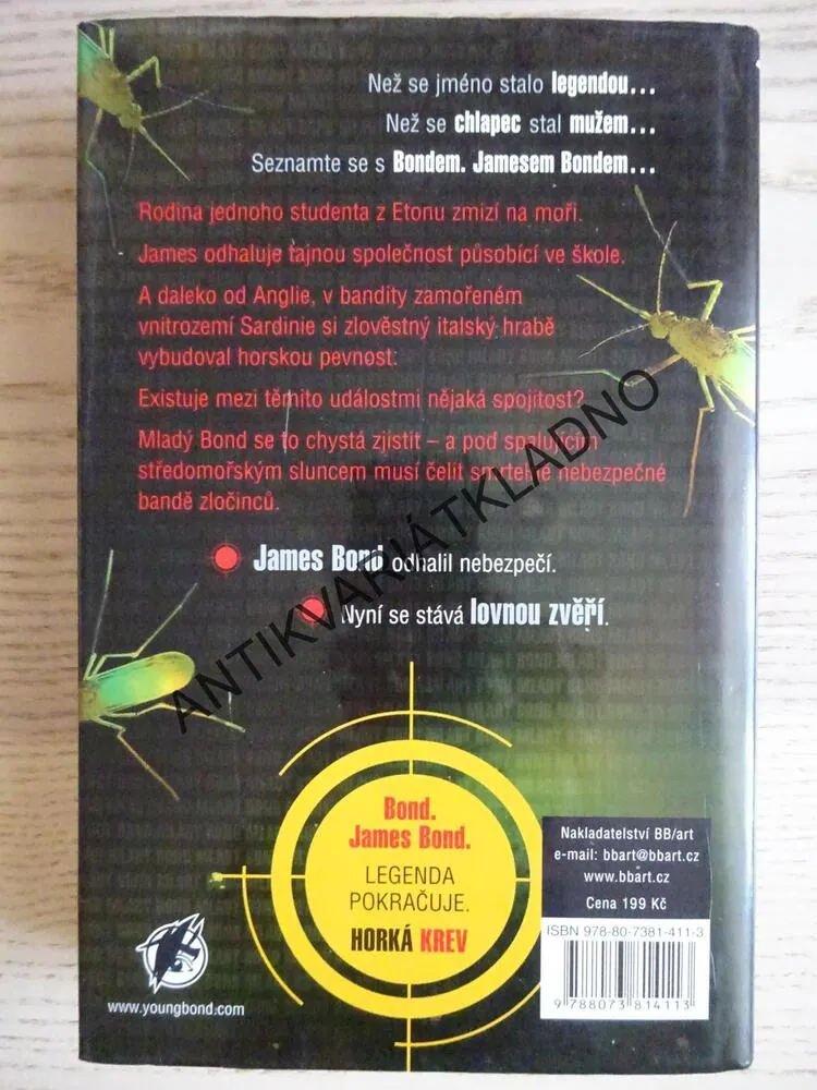 HORKÁ KREV, CHARLIE HIGSON, **an