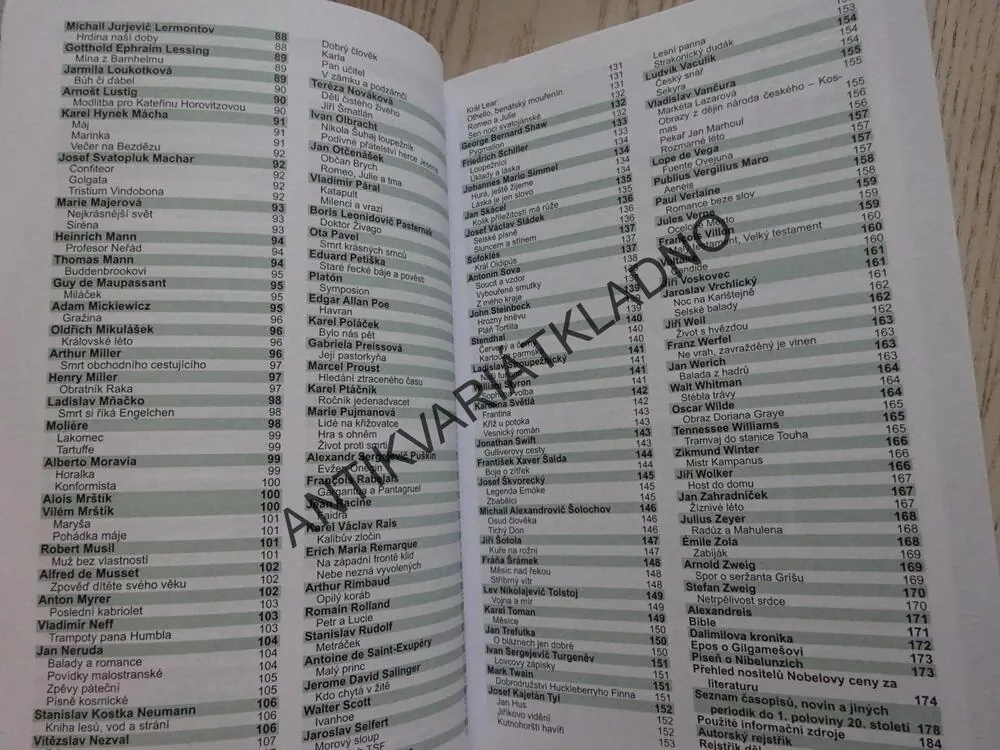 ČTENÁŘSKÝ DENÍK NEJEN K MATURITĚ, LITERATURA