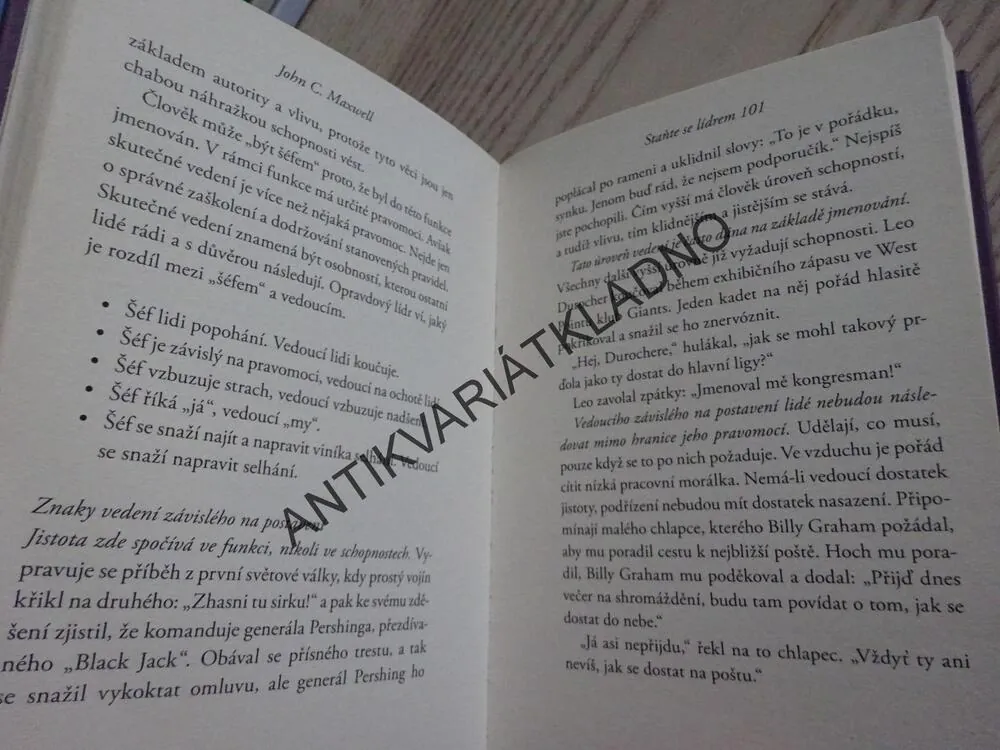 STAŇTE SE LÍDREM, JOHN C.MAXWELL, **an
