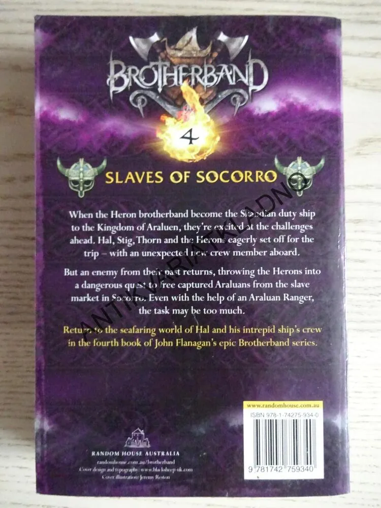 BROTHERBAND, SLAVES OF SOCORRO, JOHN FLANAGAN, **an