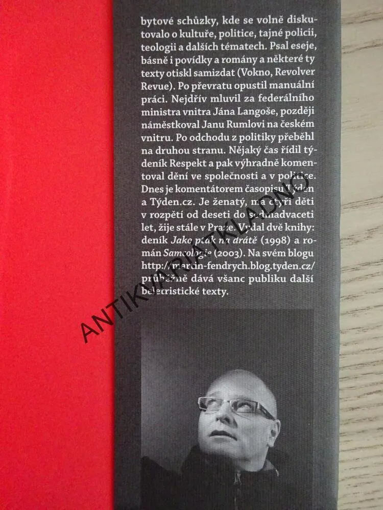 SLIB, ŽE MĚ ZABIJEŠ, MARTIN FENDRYCH, **an