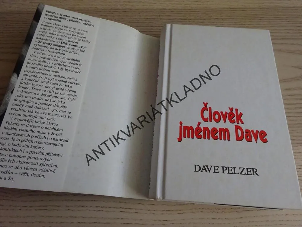 ČLOVĚK JMÉNEM DAVE, DAVE PELZER, **an