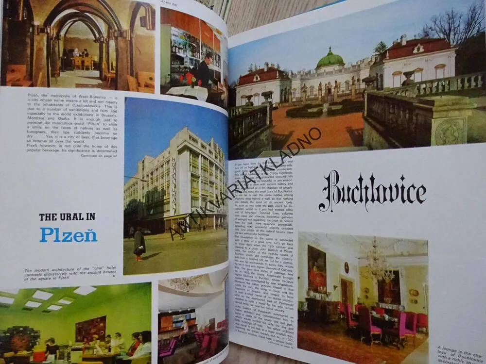 WELCOME TO CZECHOSLOVAKIA, TURISTICKÝ PROSPEKT O ČESKOSLOVENSKU, **an