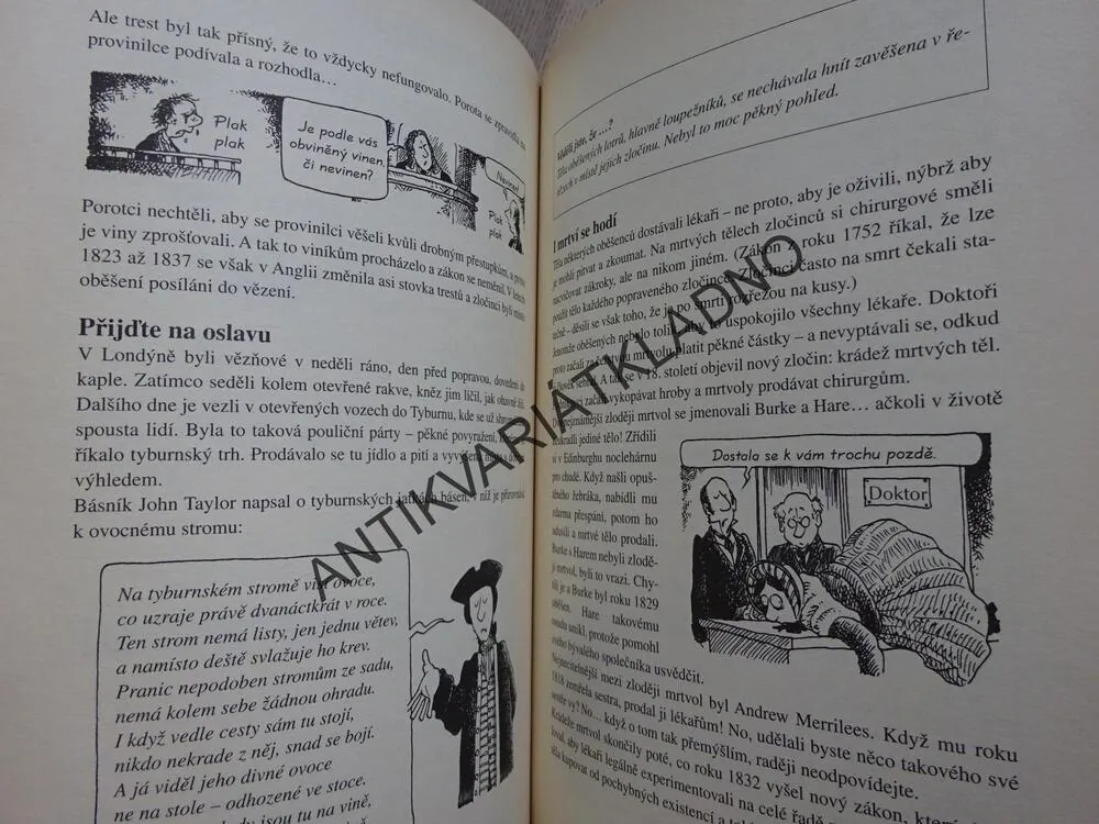 KRUTÉ ZLOČINY A TRÝZNIVÉ TRESTY, TERRY DEARY, **an