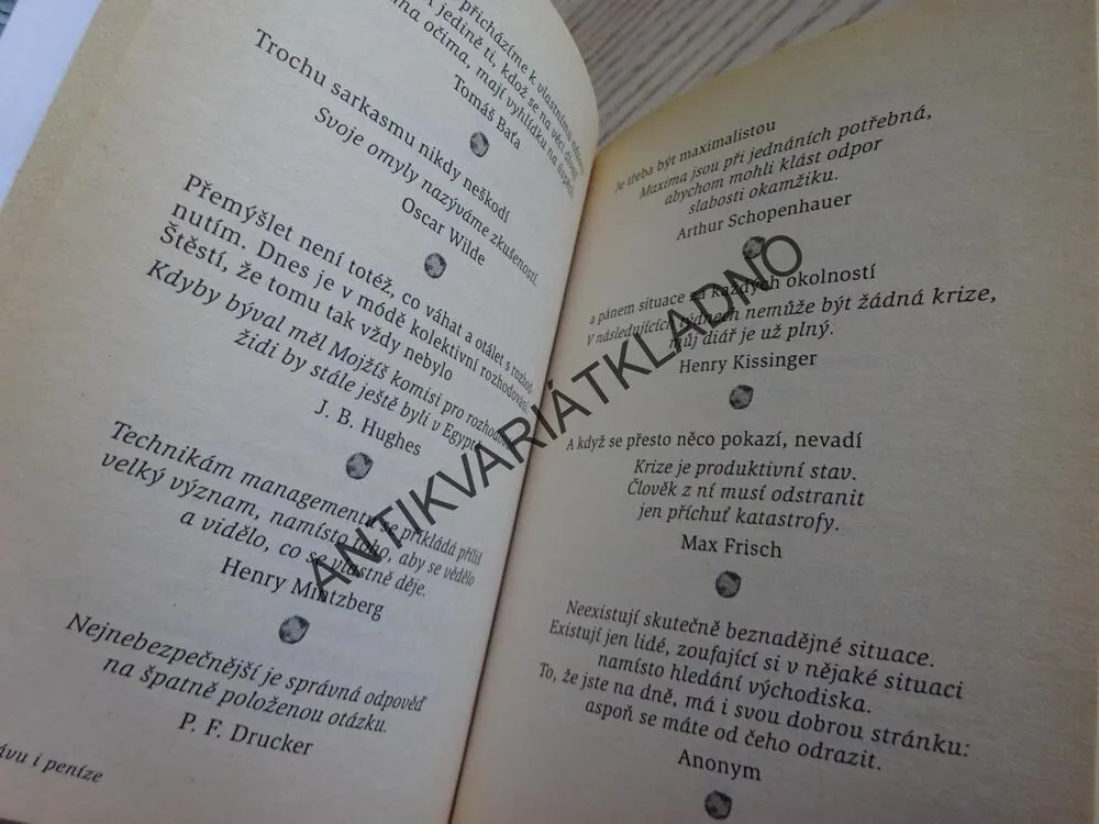 MYŠLENKY BEZ CLA, VESELE I VÁŽNĚ **an