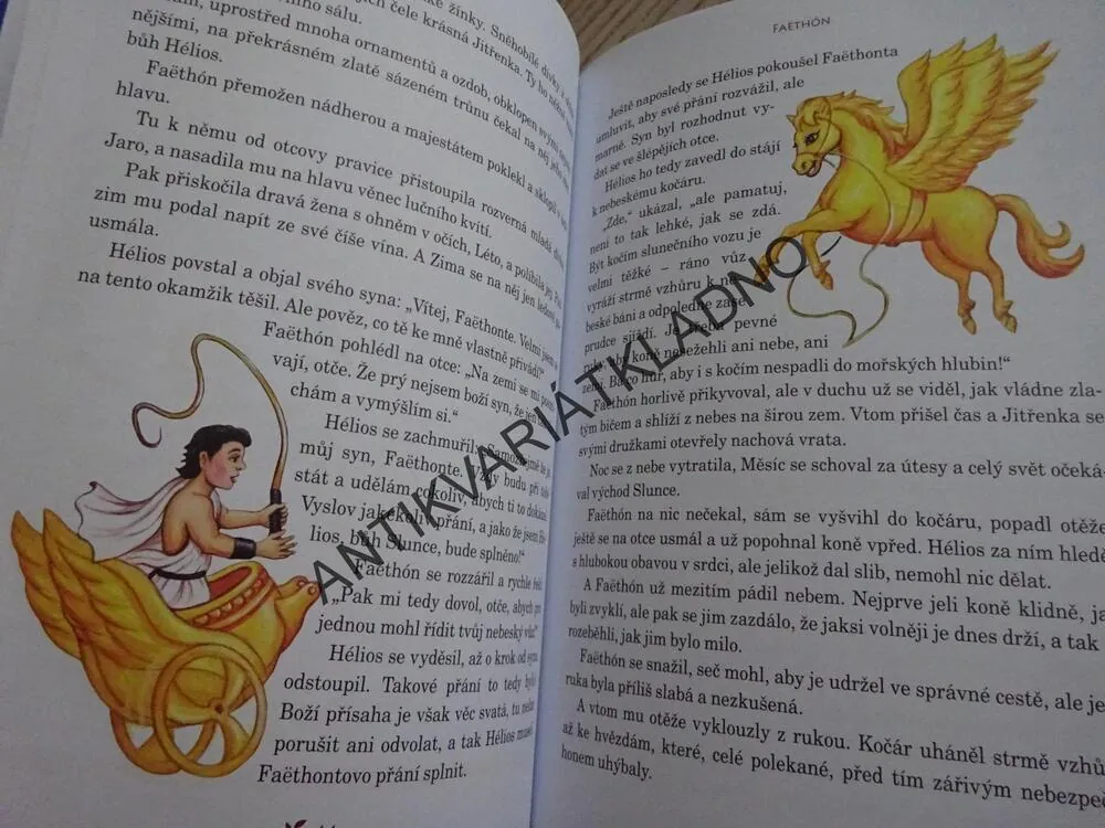 STARÉ ŘECKÉ BÁJE A POVĚSTI, **an