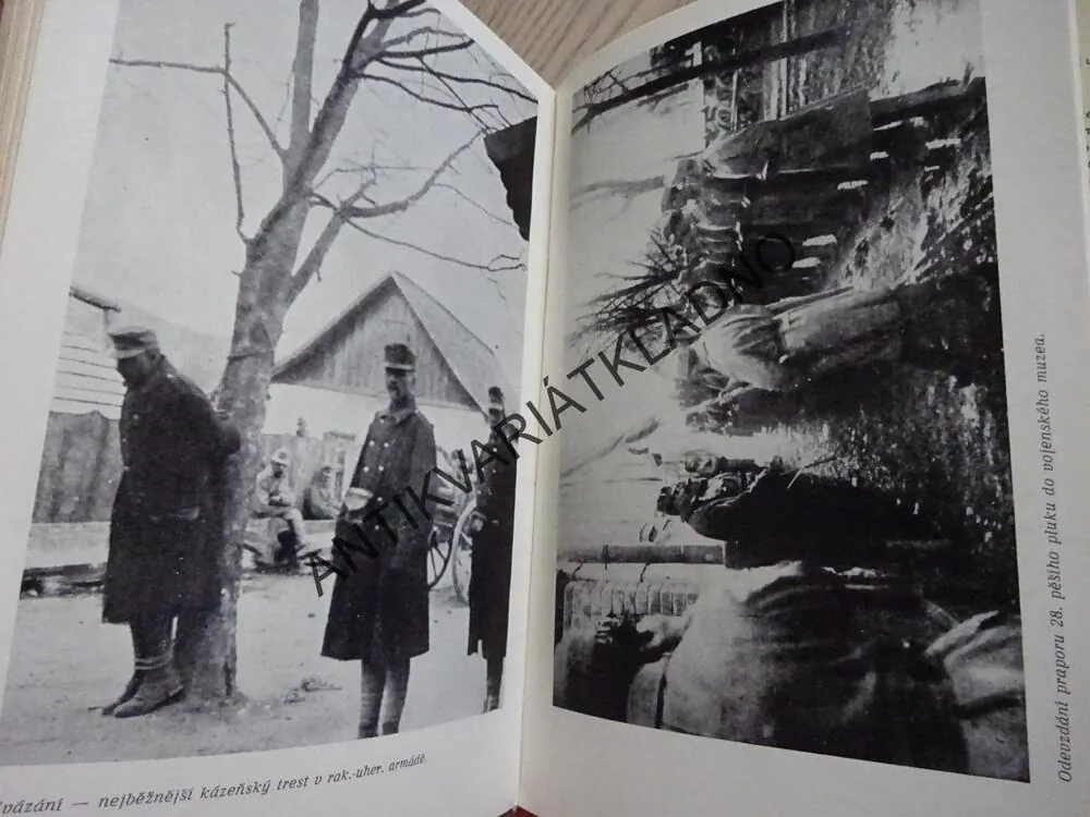 ČEŠTÍ VOJÁCI PROTI VÁLCE, 1914-1915, KAREL PICHLÍK, **an