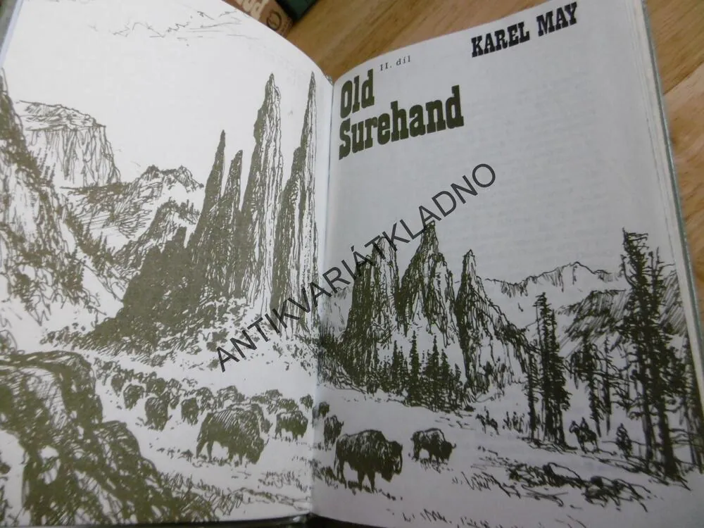 OLD SUREHAND, 1-2, KAREL MAY, GUSTAV KRUM, **an