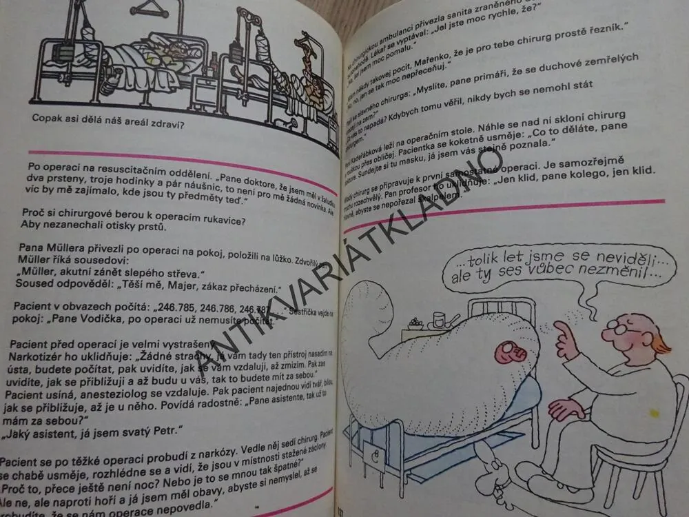 ANTOLOGIE ČESKÉHO MEDICÍNSKÉHO HUMORU, SVATOPLUK KÁŠ, **an