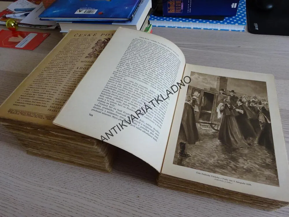 DĚJINY ČECH A MORAVY, 1-3, NOVÉ DOBY, 1939, SEŠITOVÉ VYDÁNÍ, NESVÁZANÉ