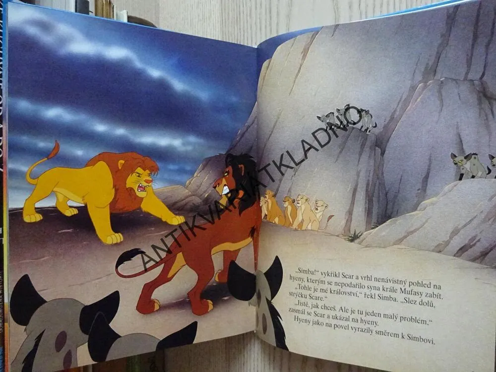 LVÍ KRÁL, WALT DISNEY, **an