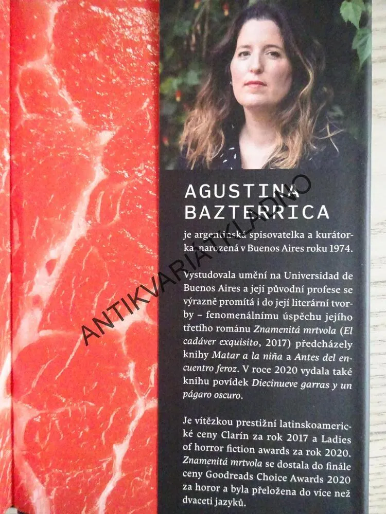 ZNAMENITÁ MRTVOLA, AGUSTINA BEZTERRICA, **an