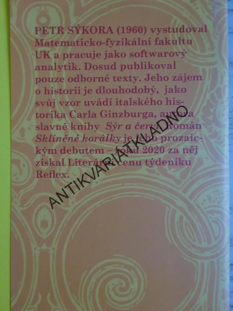 SKLÍNĚNÉ KORÁLKY, PETR SÝKORA, **an