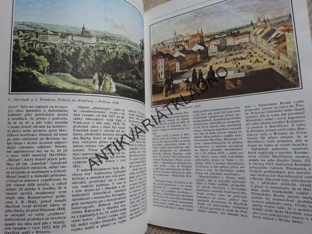 NÁVRAT KARLA HAVLÍČKA Z BRIXENU, JOSEF KOČÍ, SLOVO K HISTORII