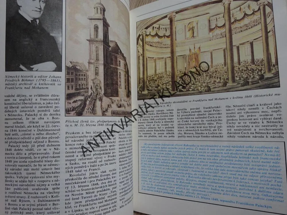 POZVÁNÍ DO FRANKFURTU, JIŘÍ KOŘALKA, SLOVO K HISTORII
