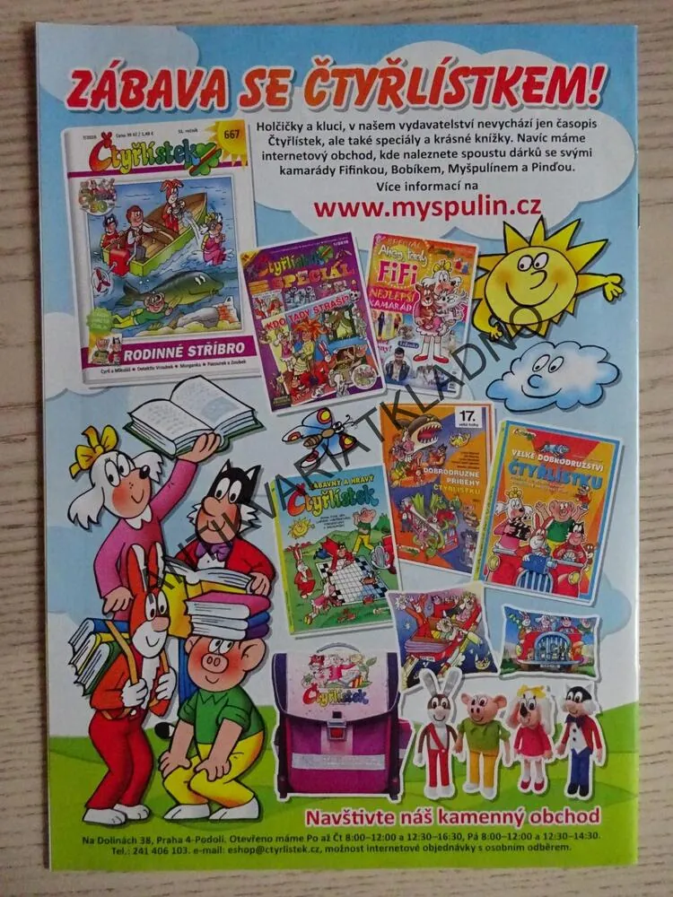 ČTYŘLÍSTEK SPECIÁL, ŠŤASTNOU CESTU!, 2/2019