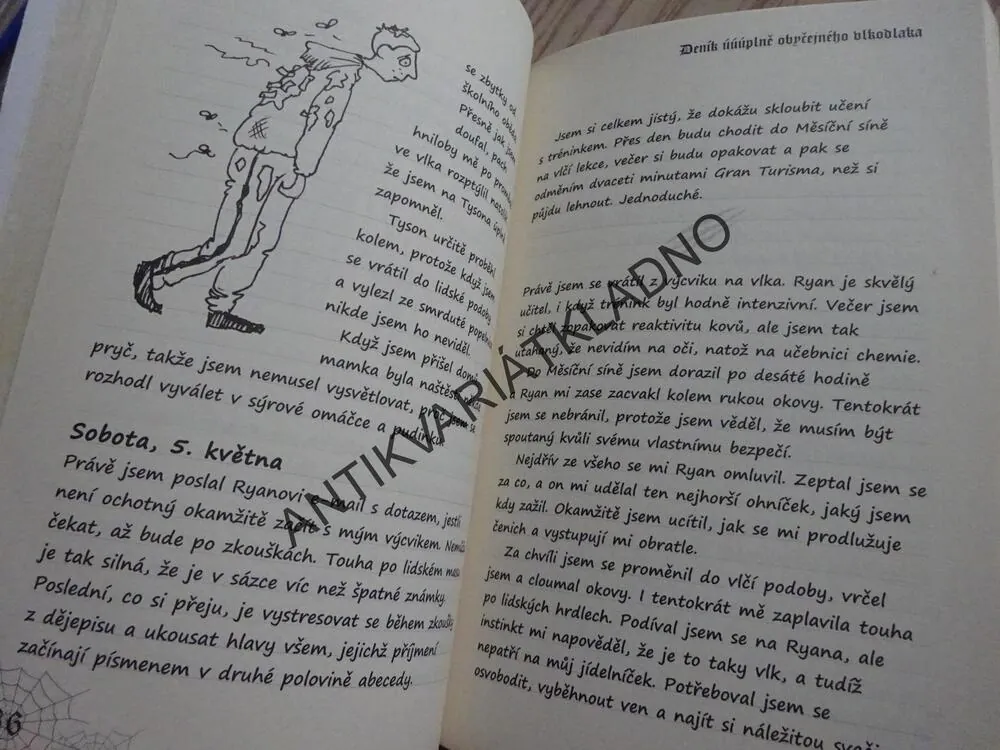DENÍK ÚÚÚPLNĚ OBYČEJNÉHO VLKODLAKA, TIM COLLINS, **an