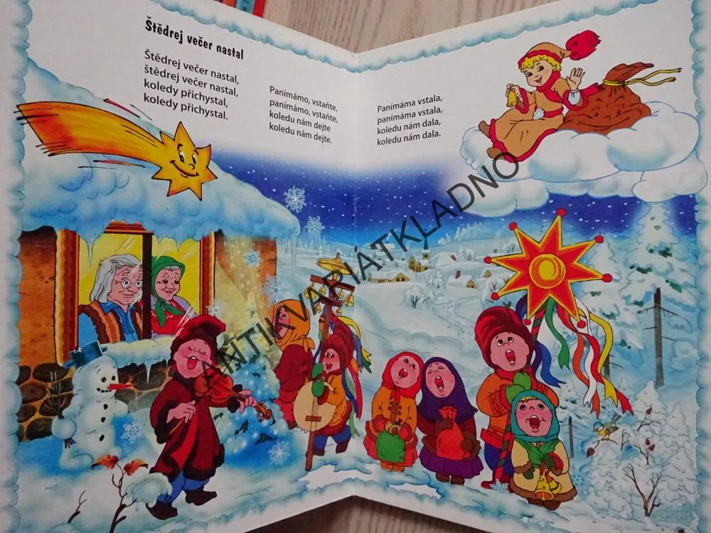 JEŽÍŠEK ZPÍVÁ VÁNOČNÍ KOLEDY, **an