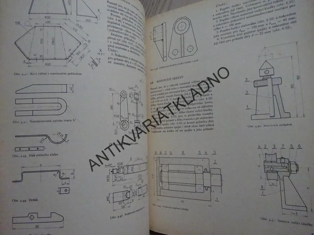 TECHNICKÉ KRESLENÍ, ANTONÍN KUNC