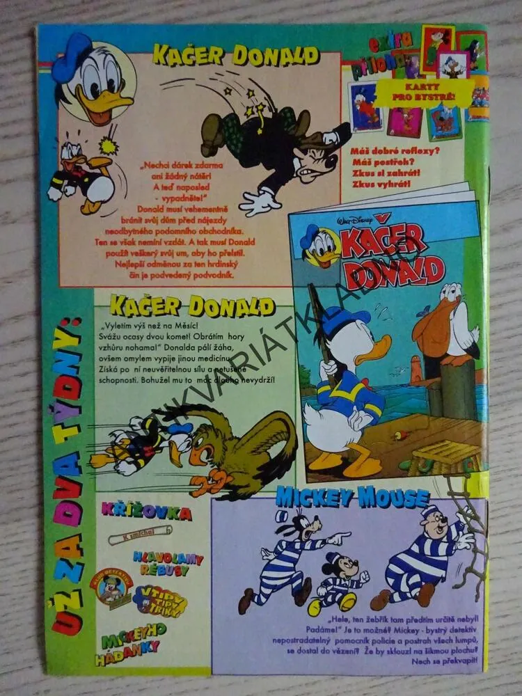 KAČER DONALD, 16/96, komiks DISNEY