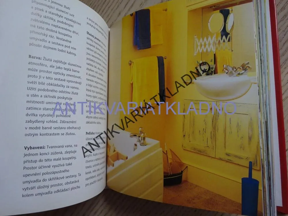 101 KOUPELNA, BARVY, STYLY A ZAŘÍZENÍ, **an
