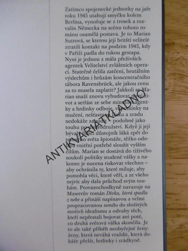 PROVAZOCHODKYNĚ, SIMON MAWER