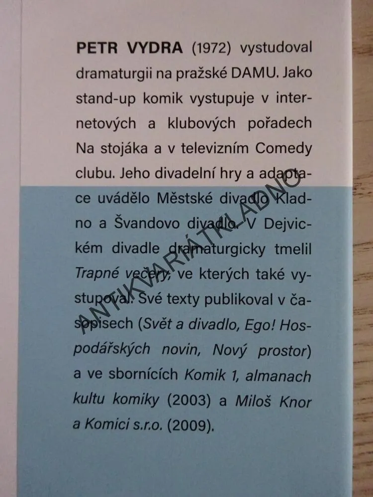 HLAS A JINÉ POVÍDKY, PETR VYDRA, **an