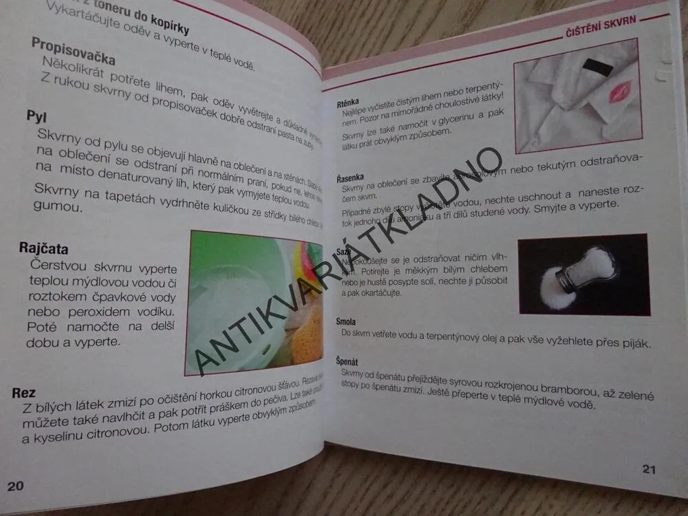 SOS - SOUBOR OSVĚDČENÝCH SUPER RAD, UŽITEČNÝ DOMÁCÍ RÁDCE, **an