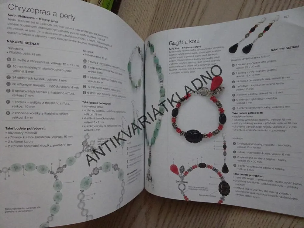 VÝROBA ŠPERKŮ Z POLODRAHOKAMŮ, KIM GOVEROVÁ, **an