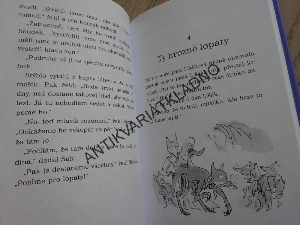 FANTASTICKÝ PAN LIŠÁK, ROALD DAHL, **an