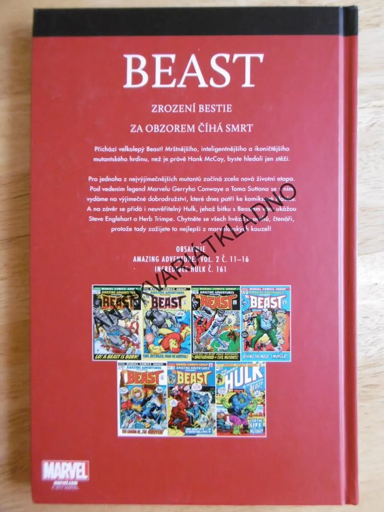 BEAST, BESTIE, KOMIKS MARVEL 31., **an
