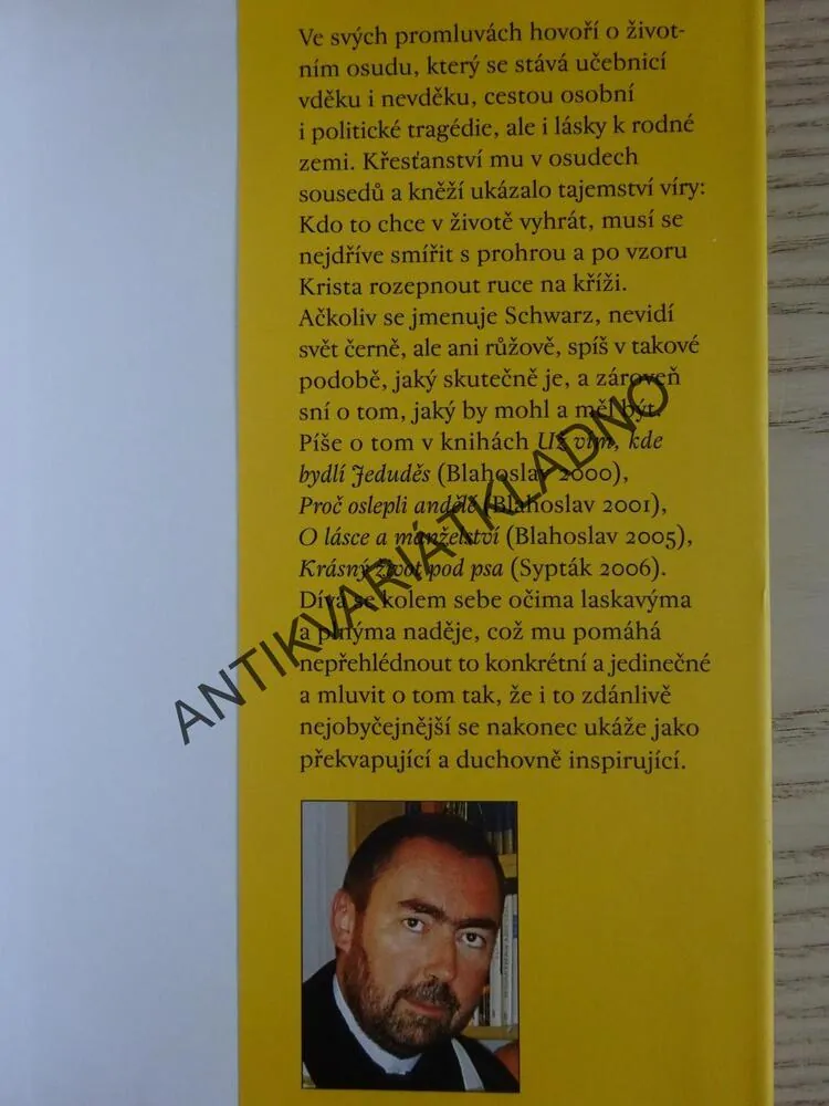 DOBRÉ JITRO, PŘÁTELÉ, JAN SCHWARZ, **an
