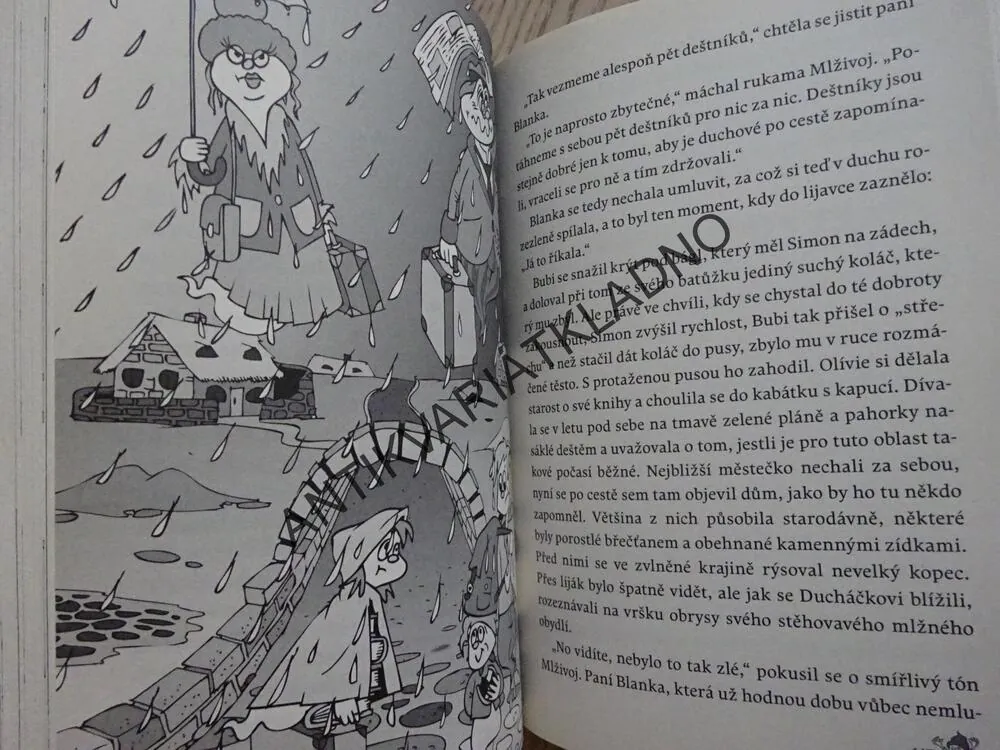 DUCHÁČKOVIC RODINA ANEB STRAŠIDLA MEZI NÁMI, SANDRA VEBROVÁ, **an