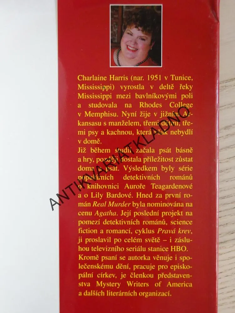 PRAVÁ KREV, DOČISTA MRTVÍ, CHARLAINE HARRIS, **an
