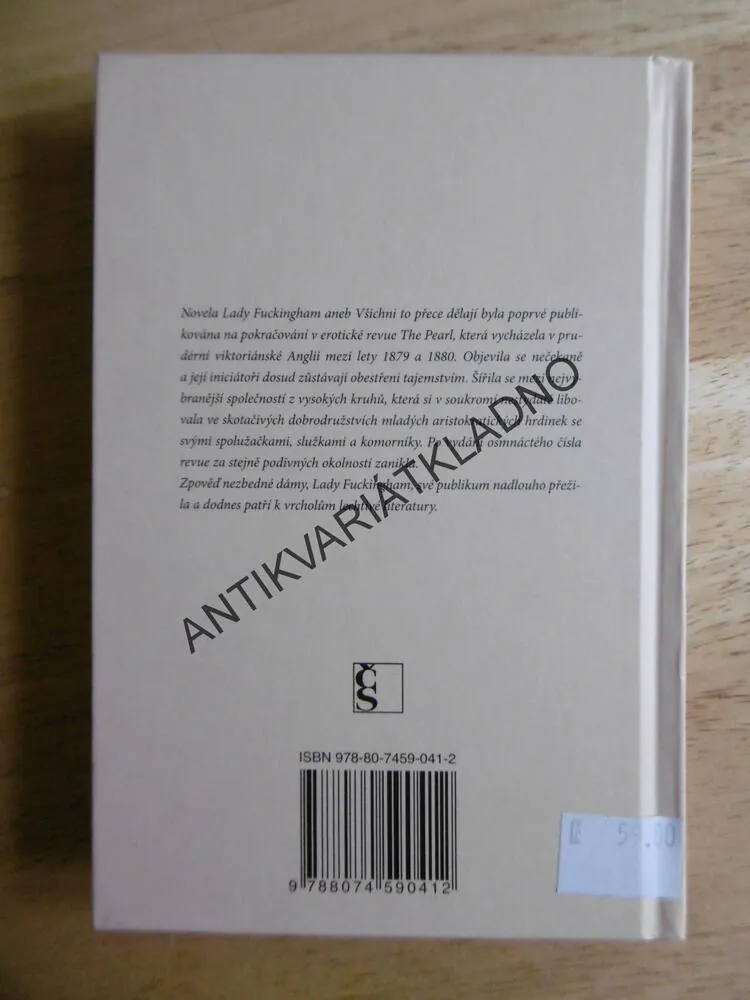LADY FUCKINGHAM, OSCAR WILDE, **an