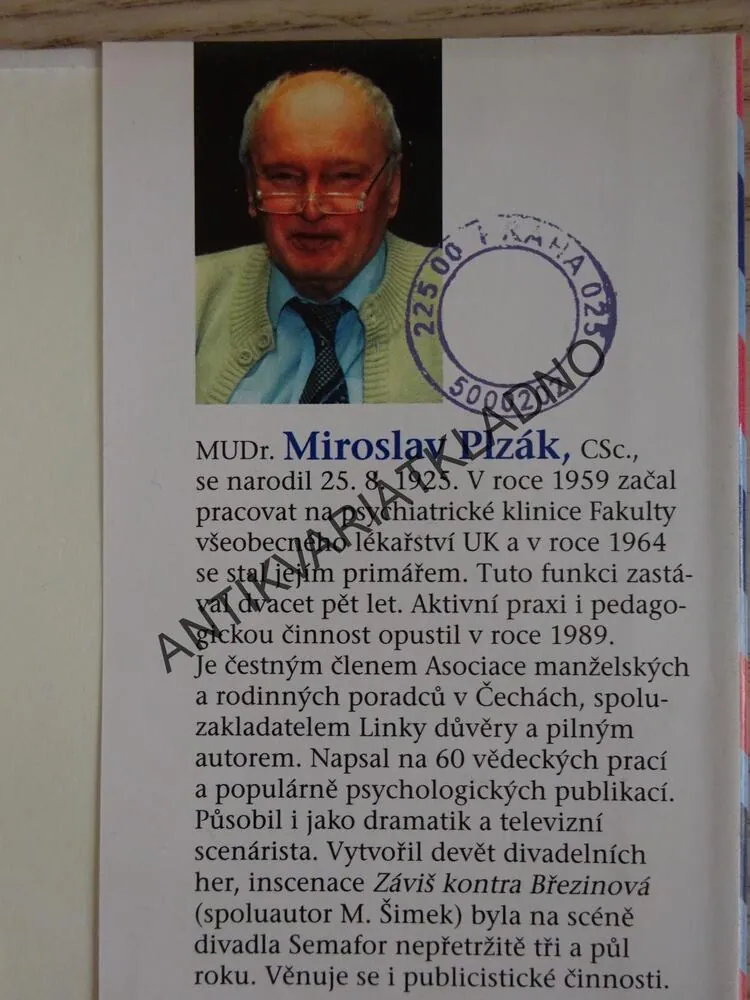 SOUŽITÍ K ZABITÍ, IVANKA DEVÁTÁ, MIROSLAV PLZÁK, **an