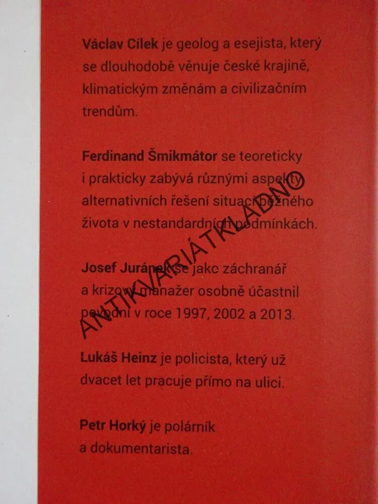 RUKA NOCI PODANÁ, VÁCLAV CÍLEK, FERDINAND ŠMIKMÁTOR A KOL., **an