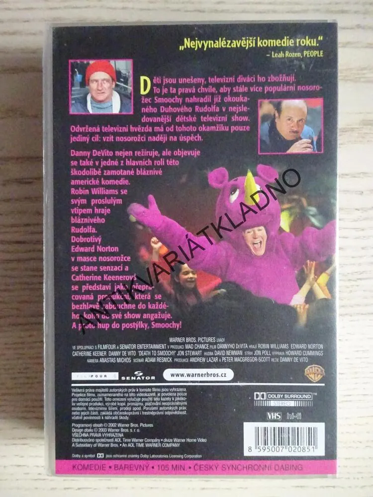 SMOOCHY, VHS