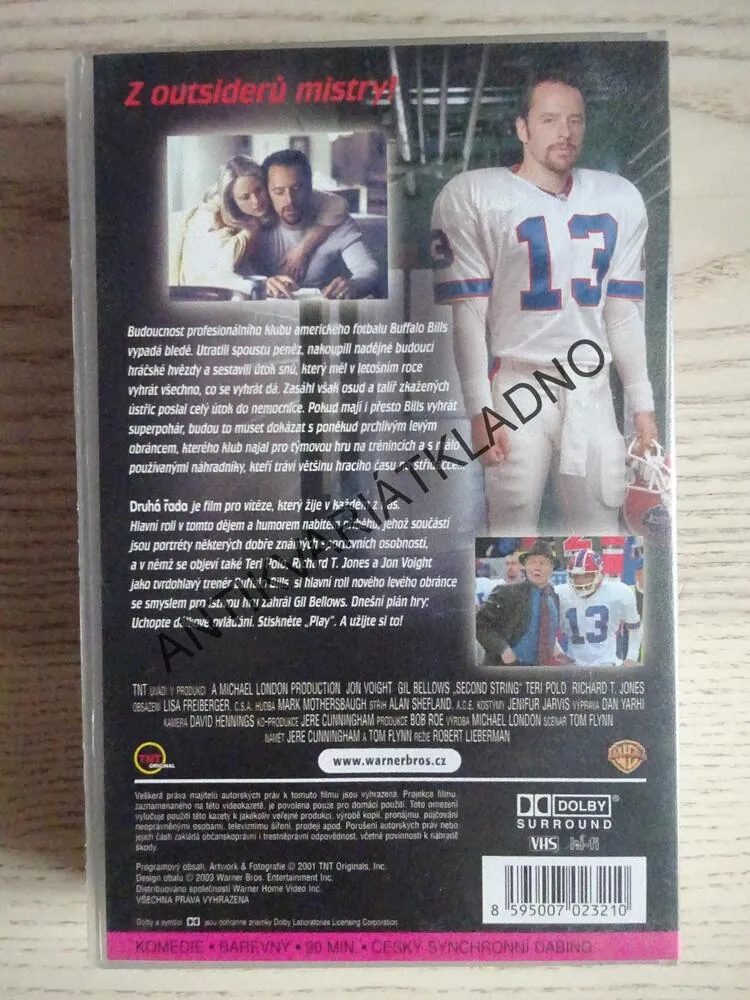 DRUHÁ ŘADA, VHS VIDEOKAZETA