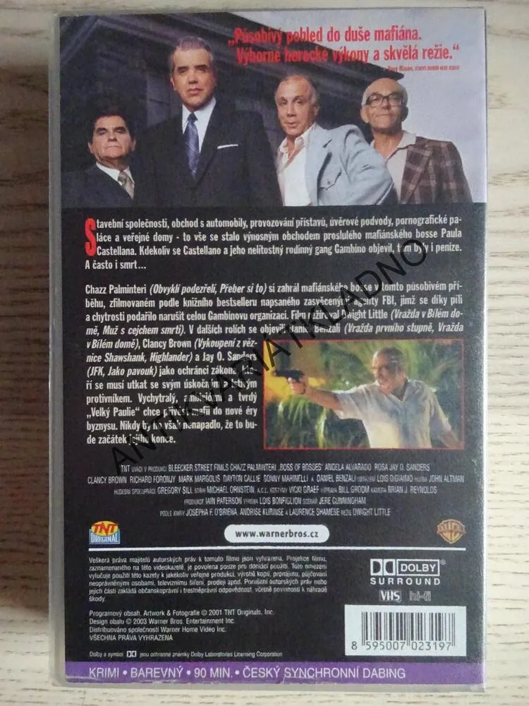 NEJVYŠŠÍ BOSS, VHS