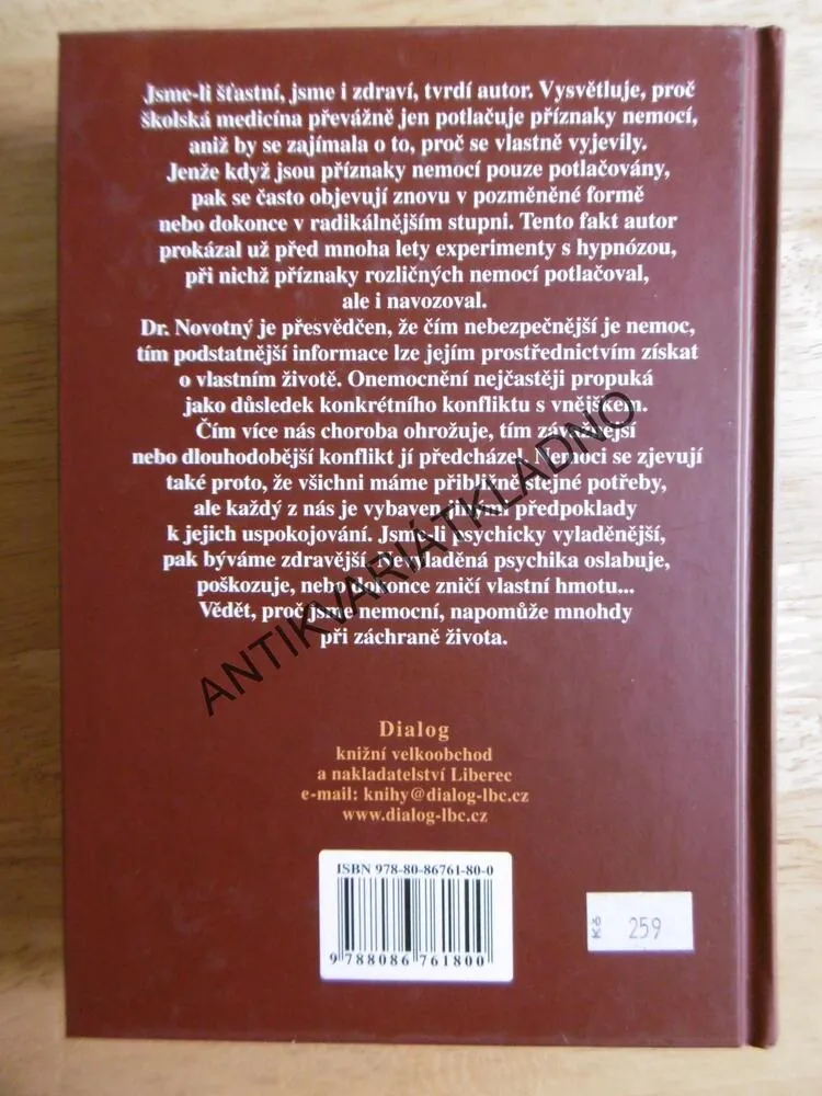 PROČ JSME NEMOCNÍ, DR.PETR NOVOTNÝ