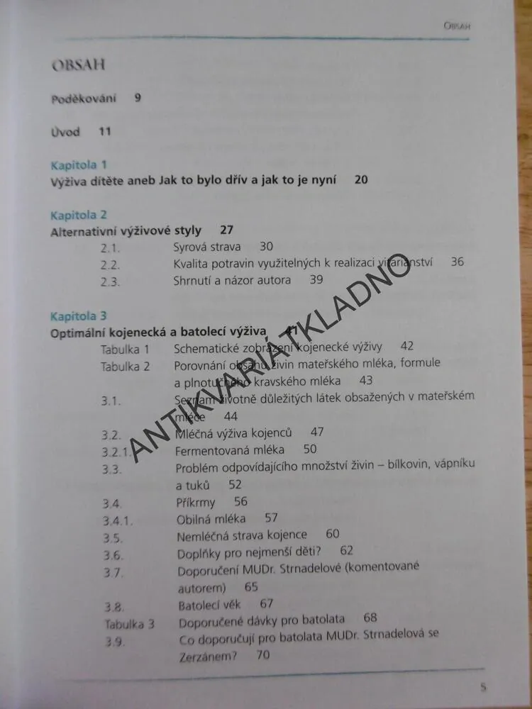 ABY DĚTEM CHUTNALO, PETR FOŘT, VÝŽIVA DÍTĚTE