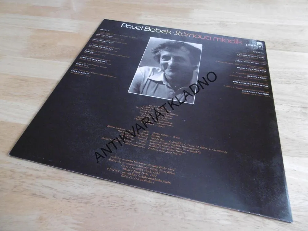 PAVEL BOBEK, STÁRNOUCÍ MLADÍK