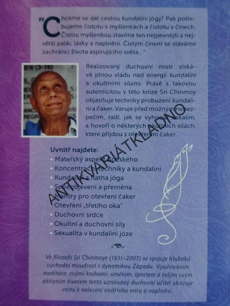 KUNDALINI, MATKA SÍLA, SRI CHINMOY, **an
