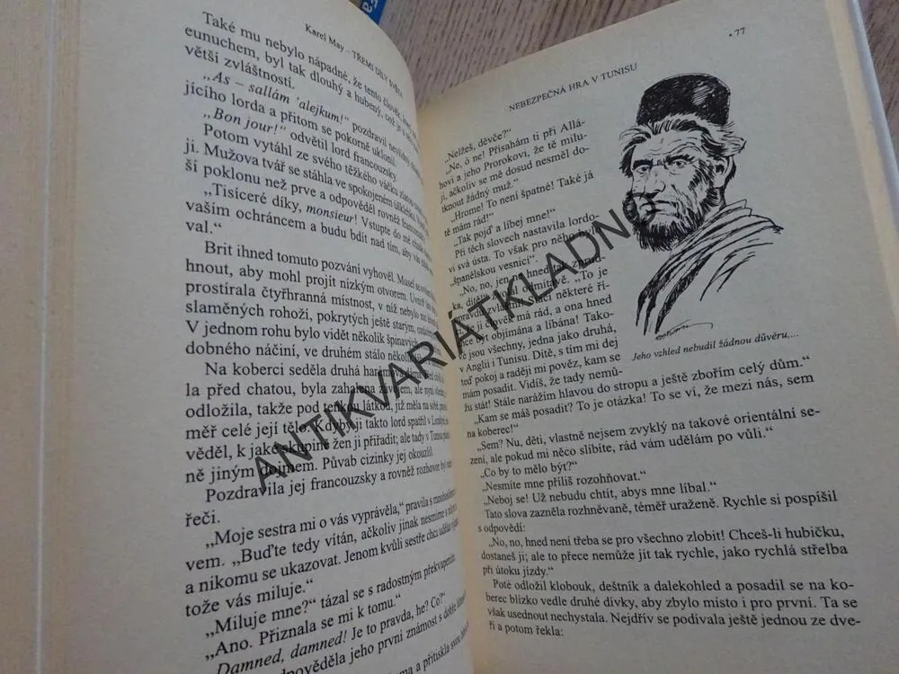 TŘEMI DÍLY SVĚTA II., KAREL MAY, NÁVRAT 20., **an