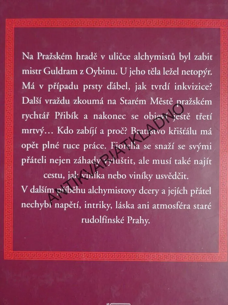 FIORELLA A ZÁHADA MRTVÉHO NETOPÝRA, VLASTIMIL VONDRUŠKA, **an