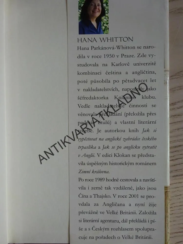 ANNA ČESKÁ, HANA WHITTON,**an