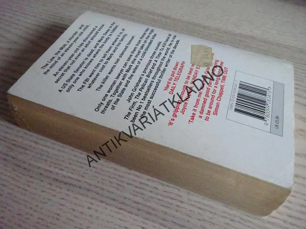 THE CLIENT, JOHN GRISHAM, ANGLICKY, **an