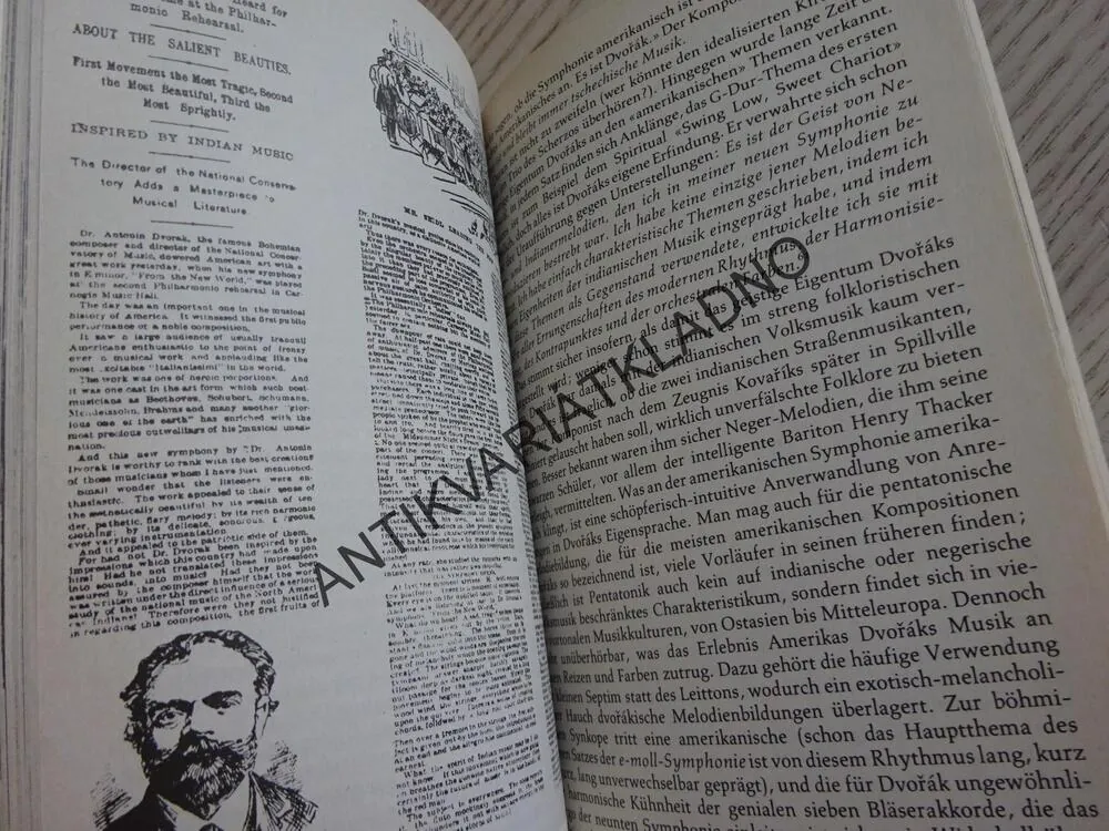 ANTONÍN DVOŘÁK, KURT HONOLKA, NĚMECKY, **an